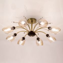 Citilux Комета CL108185 Люстра потолочная Бронза Венге