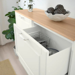 Комбинация для хранения - IKEA BESTÅ/BESTA, 120х42х240 см, под беленый дуб/белый, БЕСТО ИКЕА