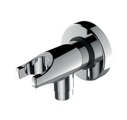 Bossini Apice душ ручной Ø31x241 мм, шланговое подсоединение со встроенным держателем, шланг Cromolux 1500 мм, цвет хром