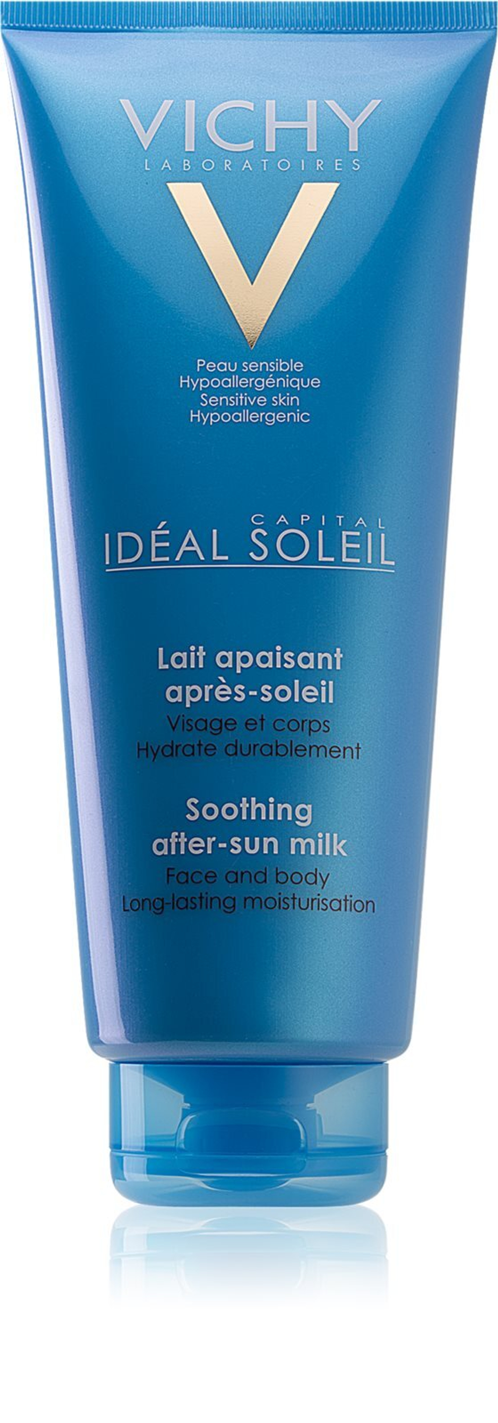 Vichy Capital Soleil Ideal Soleil - успокаивающее молочко после загара для чувствительной кожи /   300  ml  / GTIN 3337871322724