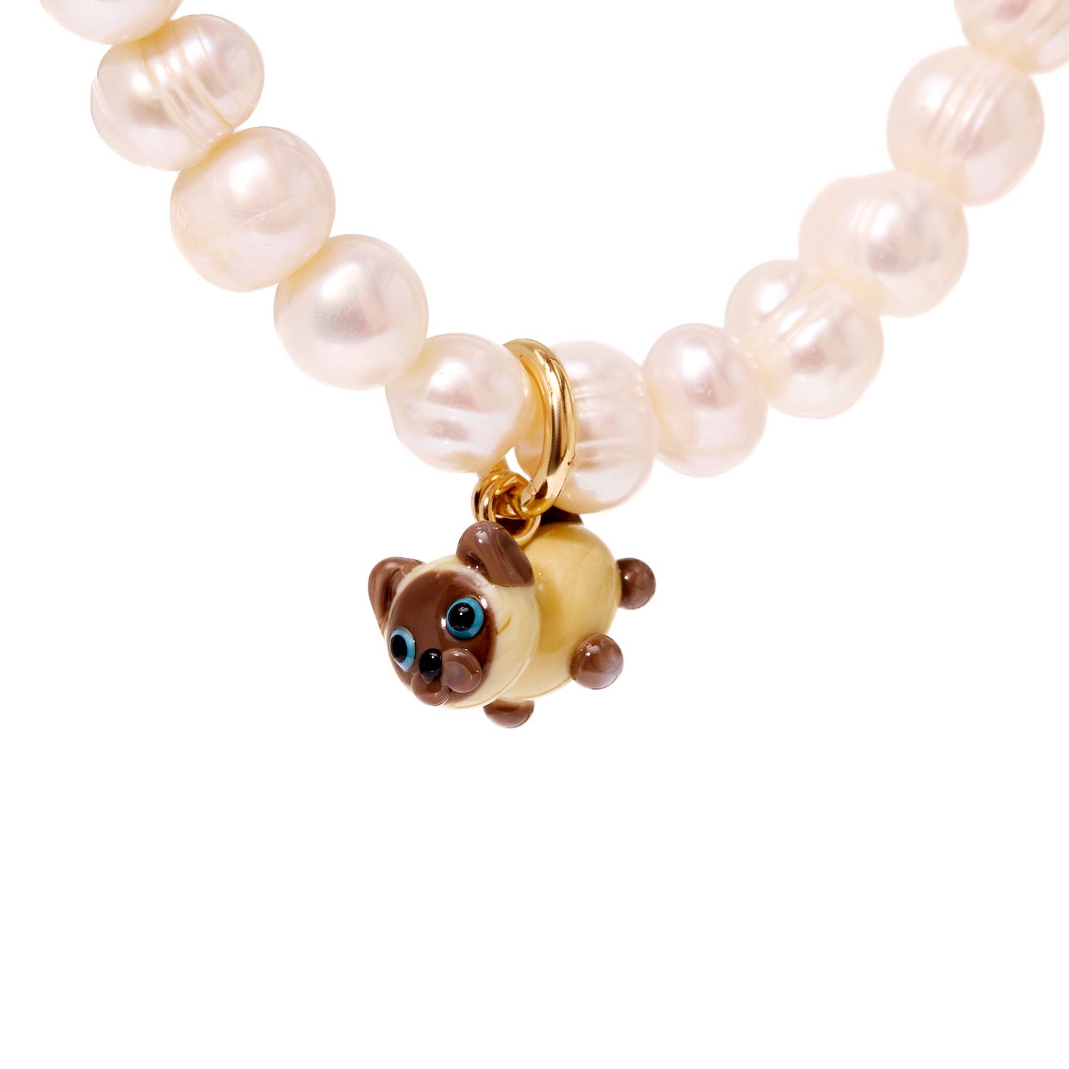 Колье Favorite Fluffy Pearl Necklace - Cat