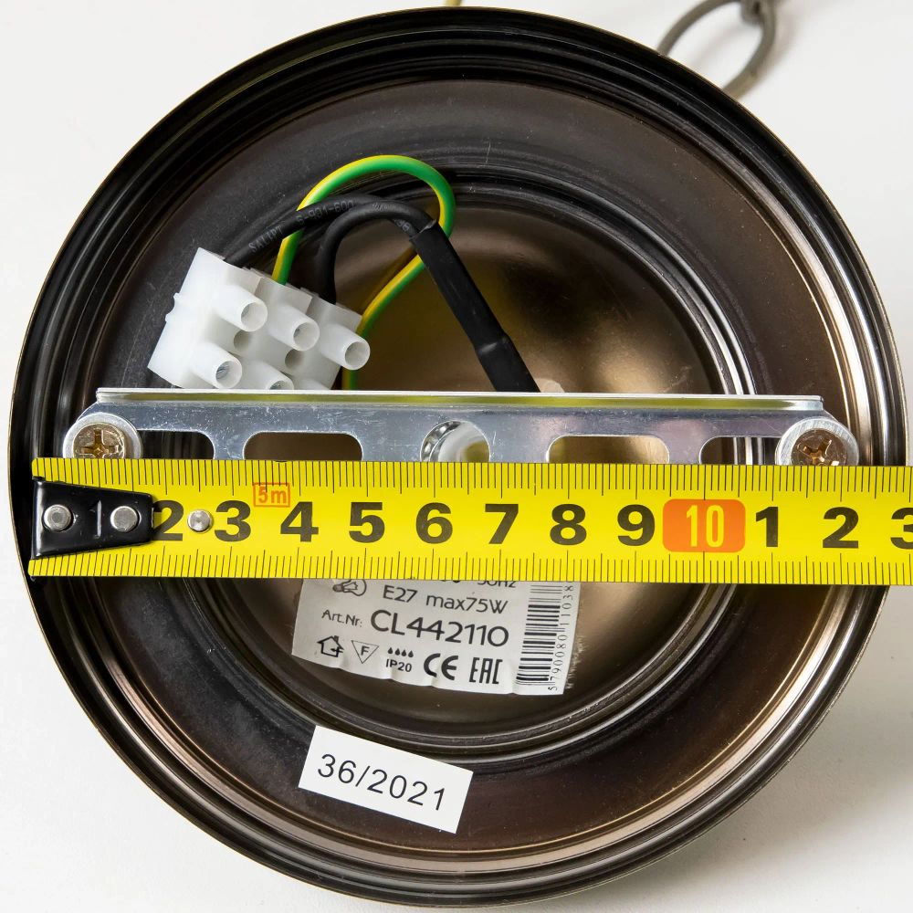 Citilux Витра-1 CL442110 Подвесной светильник витражный Бронза