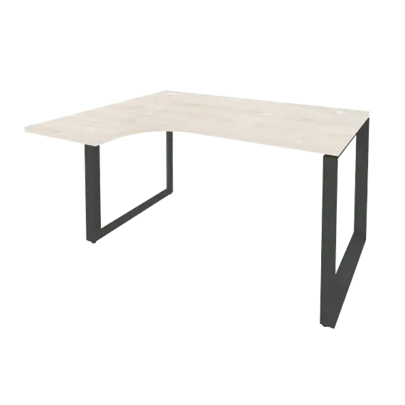 Onix Стол эргономичный левый на О-образном м/к O.MO-SA-3 (L) 1380*1180*750 (800/460)