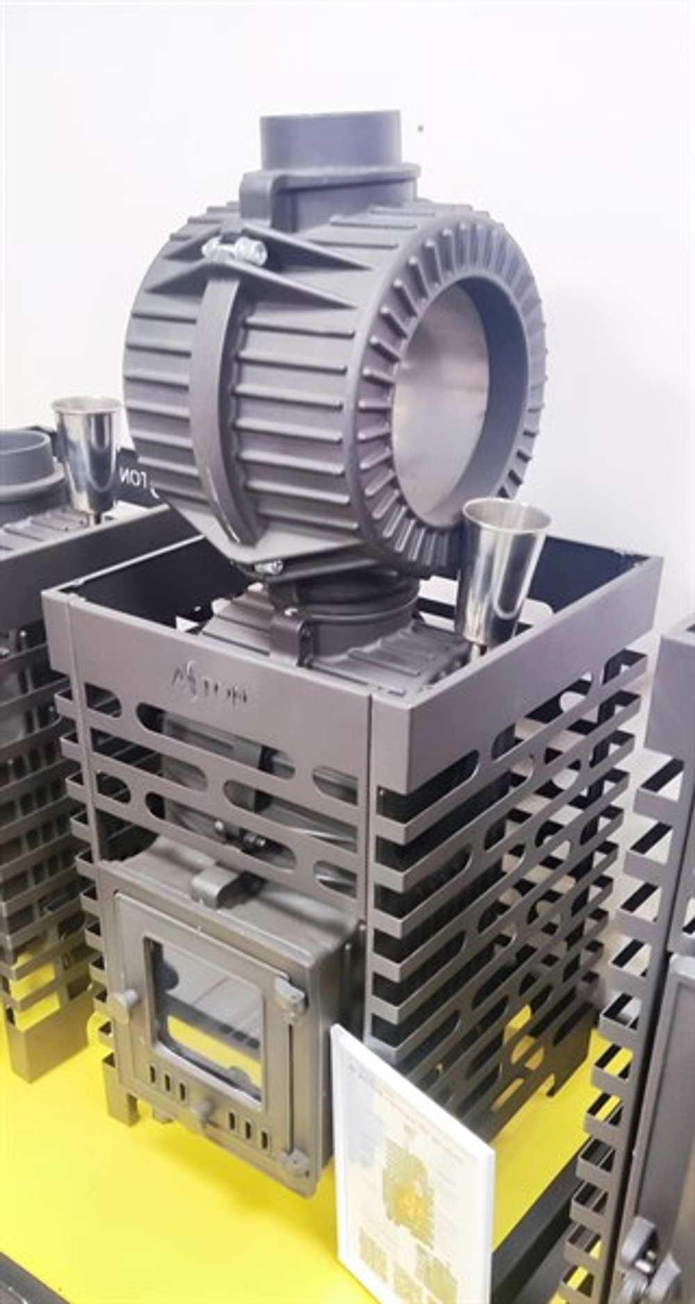 Печь для бани ASTON «Шторм 16» (ДТ-4С) б/в + ТУРБОПАР