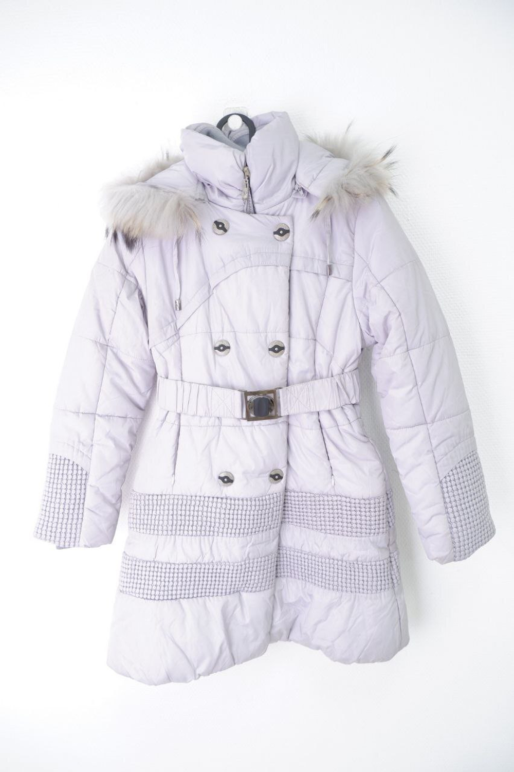 Куртка пуховик Levin Force белая зимняя на 14 лет, новый