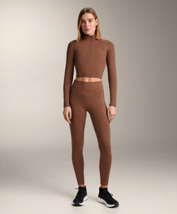 Oysho Топ с длинным рукавом Evermove, цвет ржавчины