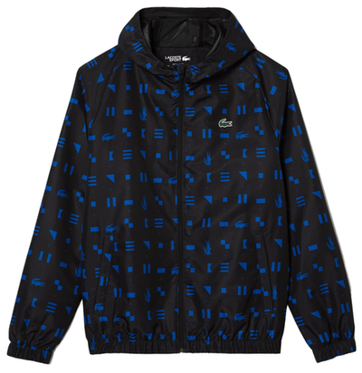 Для мужчин Костюм теннисный Lacoste Sport Tennis Tracksuit - black/blue/black