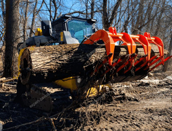 Захват вилочный на Телескопический мини-погрузчик JCB