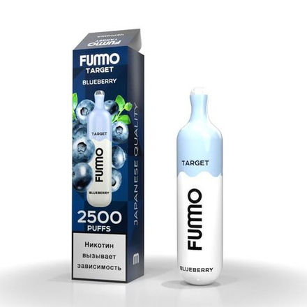 Fummo Target Черника 2500 затяжек 20мг Hard (2% Hard)