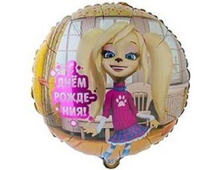 К 18" РУС ДР Барбоскины Роза