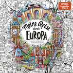 Meine Reise durch Europa. Rita Berman. Coloring book