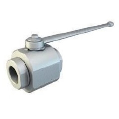 Кран 2-х ходовой шаровый BSP 3/4" DN20 P=420 с отверстиями для монтажа VERSO