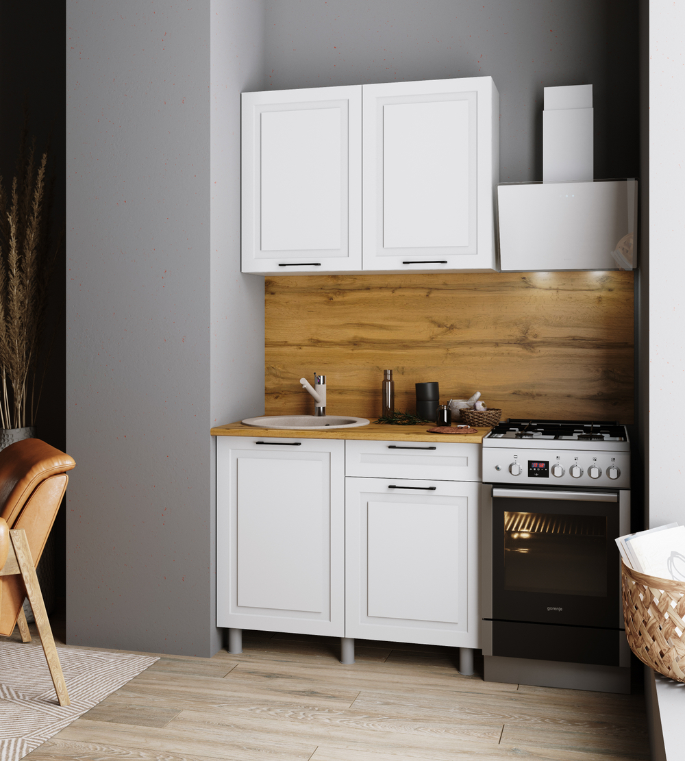 Кухня АЛИКАНТЕ готовое решение 1м