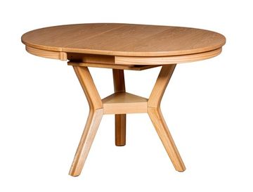 Стол Рим D-90, массив бука, цвет нат. бук