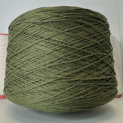 1085415250 - LB filati srl; 60% хлопок, 40% п/а; 375м/100гр; col. 83B, цвет: зеленый еловый