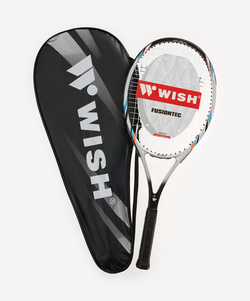 Ракетка для большого тенниса WISH FusionTec 590 27", серебристый
