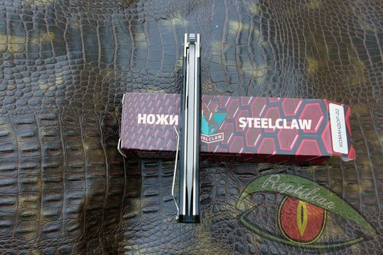 Складной нож STEELCLAW Командор02 c клинком из стали D2, рукоять G10