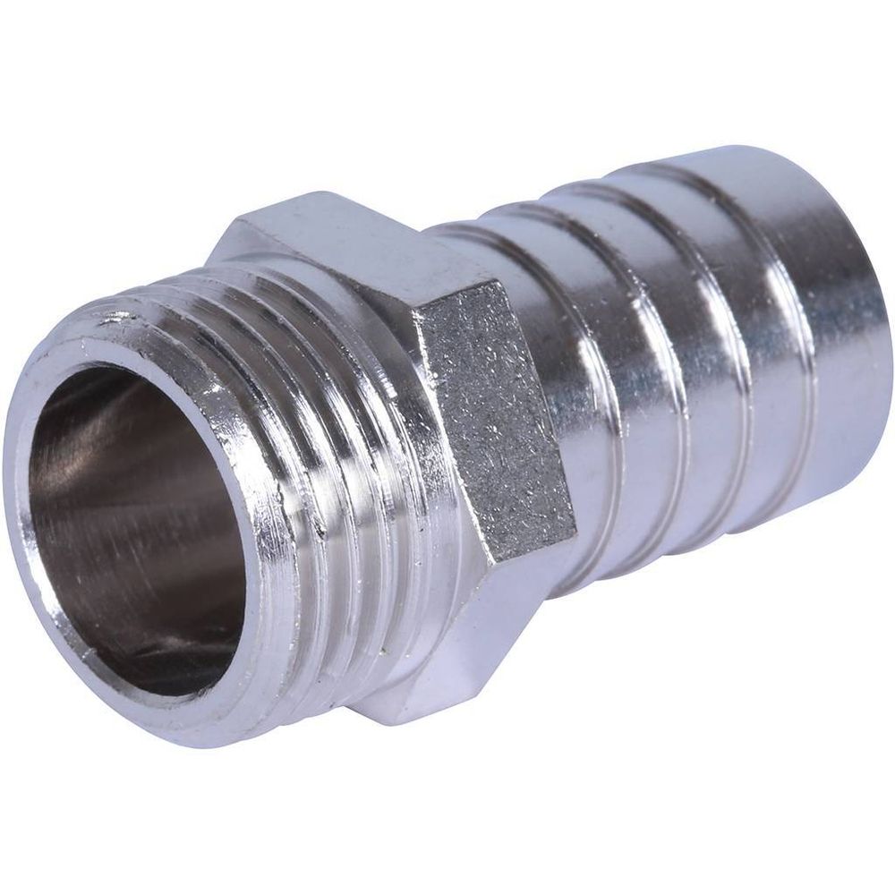 Штуцер STOUT никелированные 1/2"x18 мм НР