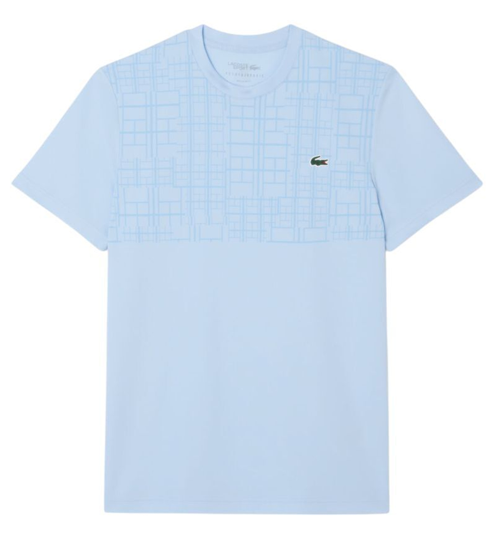 Теннисная футболка Lacoste Tennis x Novak Djokovic - blue