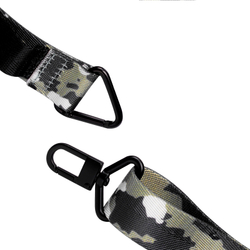 Многофункциональный ремешок 2в1 на телефон камуфляжно-зеленого цвета (Camo Green) от Dux Ducis, серия OUTDOOR Series