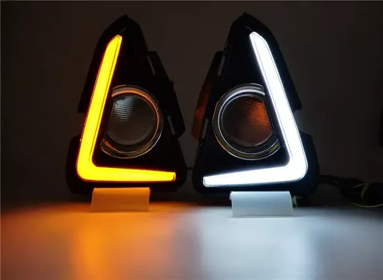 Дневные ходовые огни Тойота Рав 4 2017-2019 V1 type