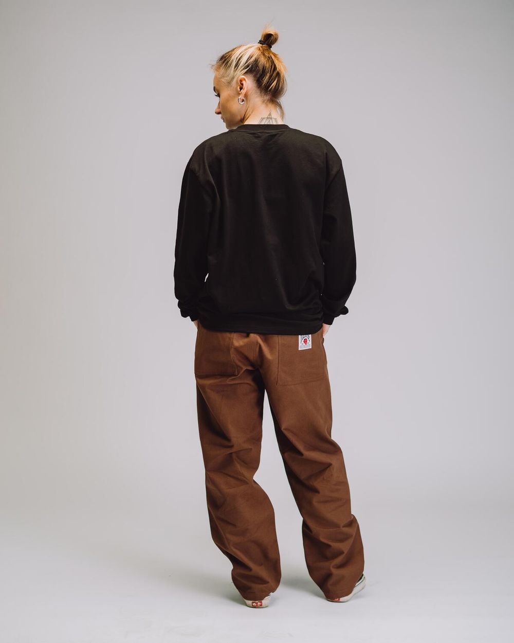 Лонгслив Подполье черный