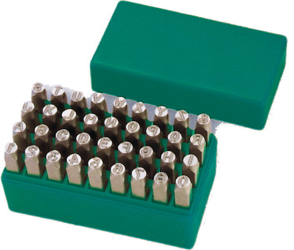 Набор клейм букв и цифр Hans, 561501-364