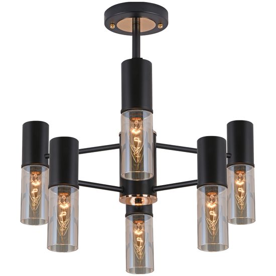 IL1295-6PPA-79 BK GD светильник потолочный