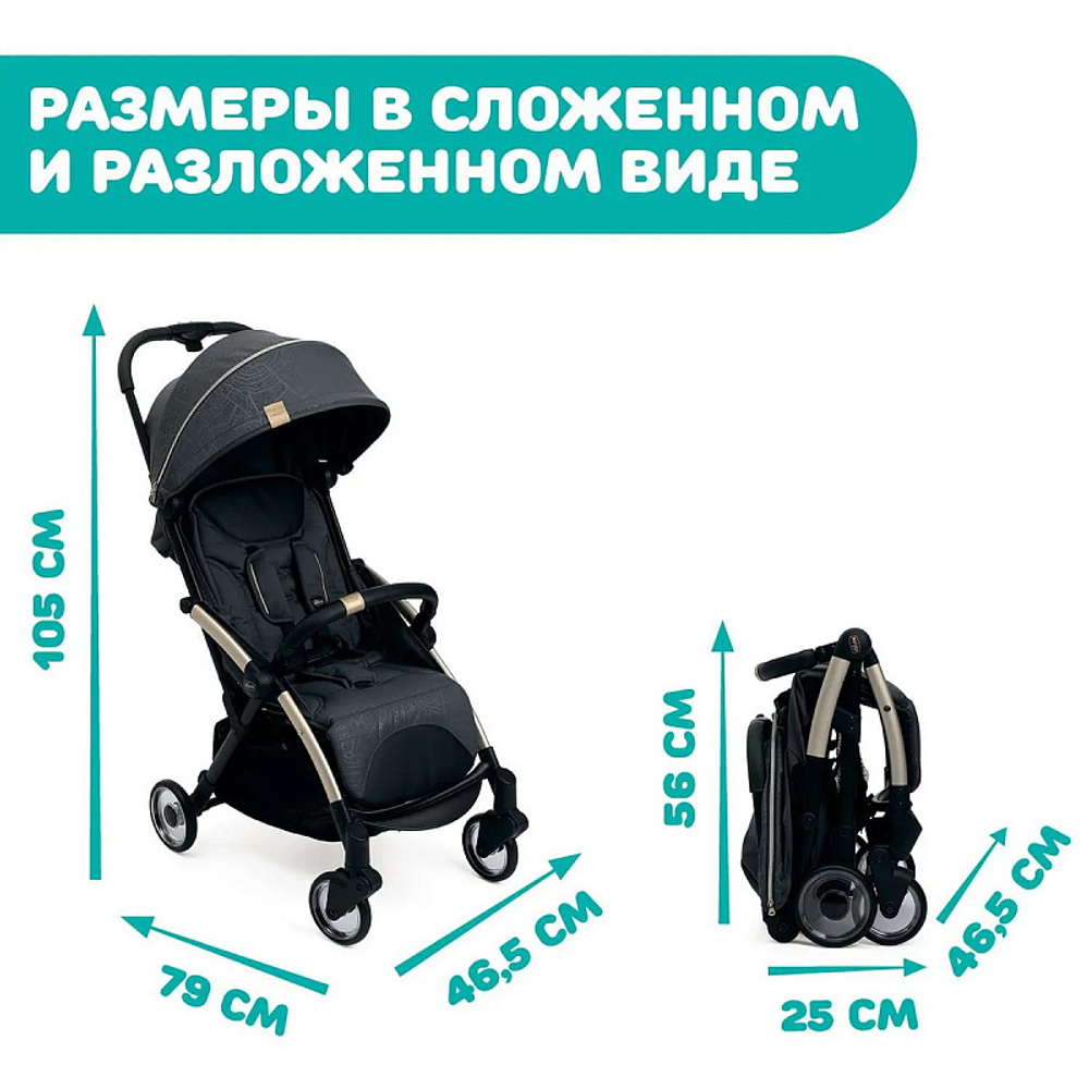 Прогулочная коляска Chicco Goody Plus City Map ReLux