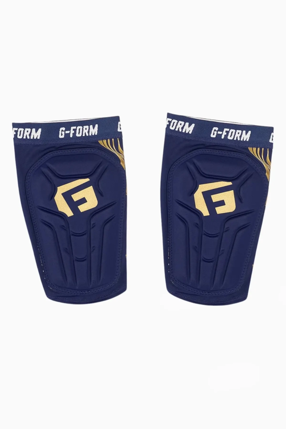 Футбольные щитки G-Form V2 - темно-синий