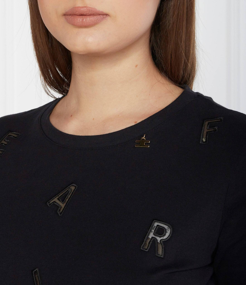 Футболка Elisabetta Franchi - черный(MA47N36E2)