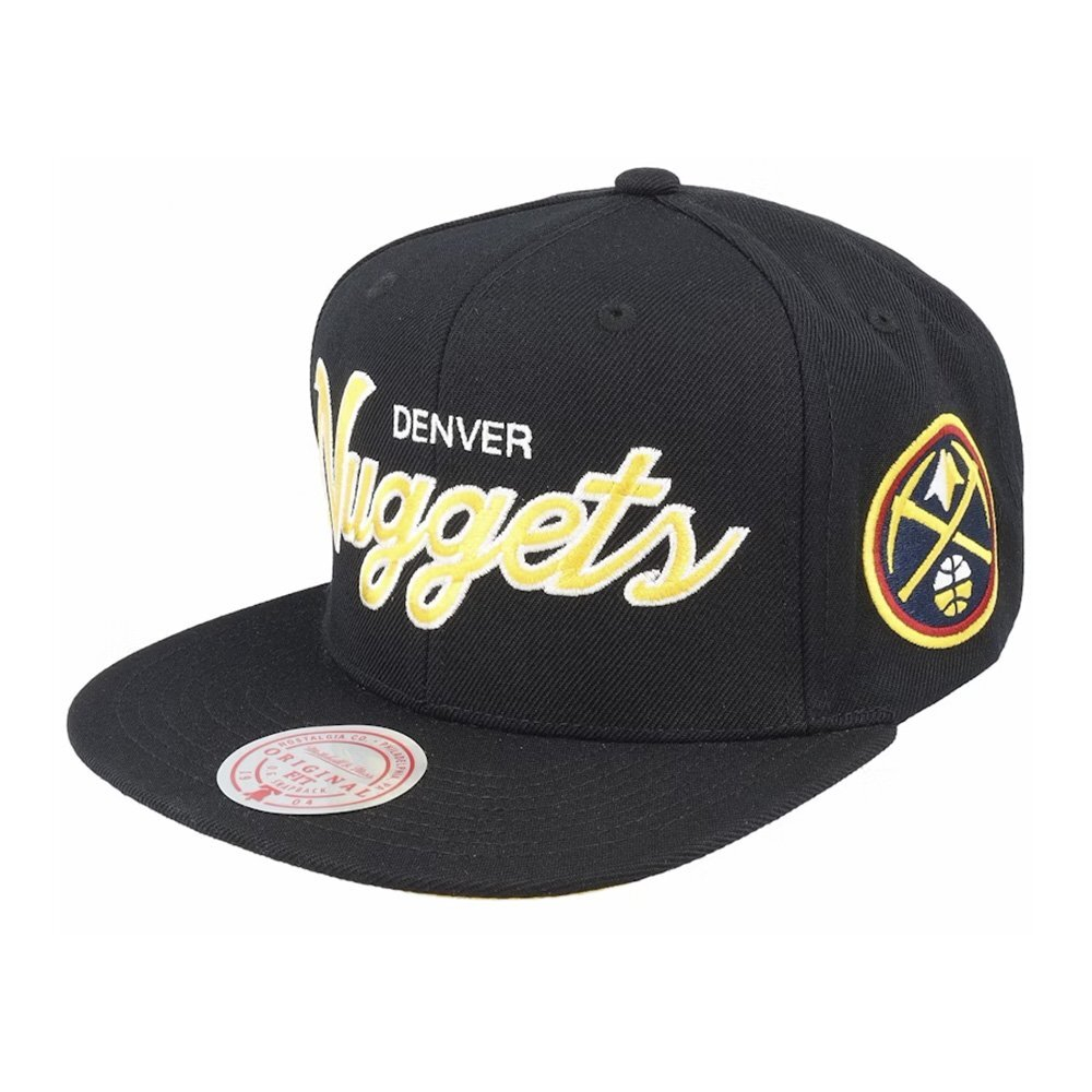 Кепка Mitchell & Ness NBA Team Script 2.0 Snapback Denver Nuggets Black