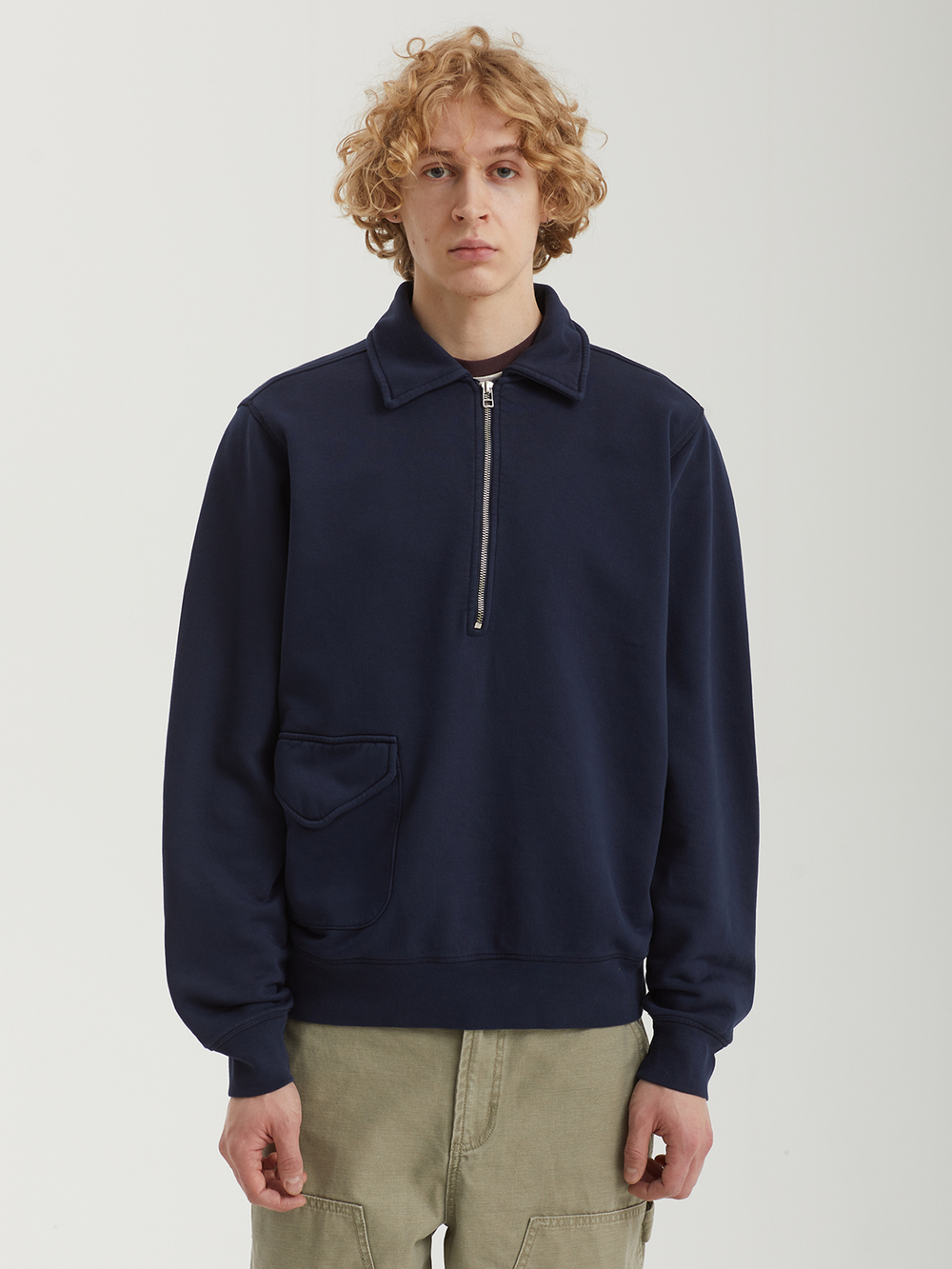 Мужская Толстовка Halfzip