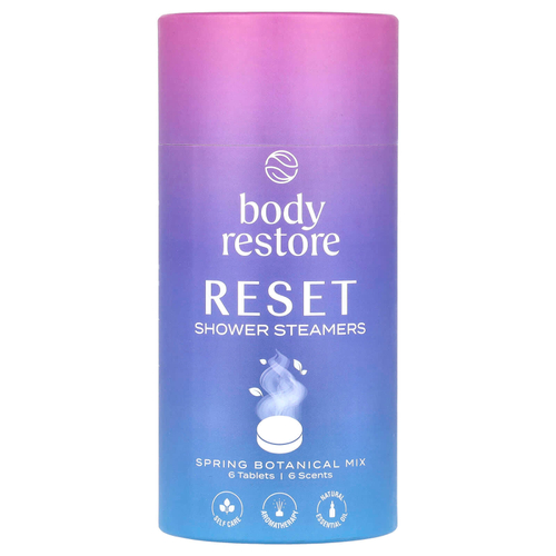 Body Restore, Отпариватели для душа, Reset, 6 таблеток, 5,3 унции