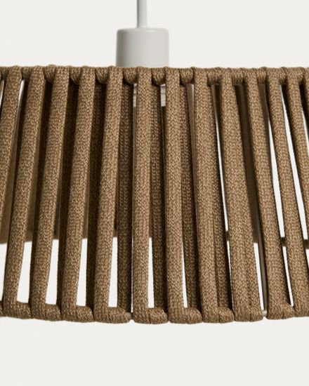 Абажур для подвесного светильника Aldet бежевый, Ø46 см