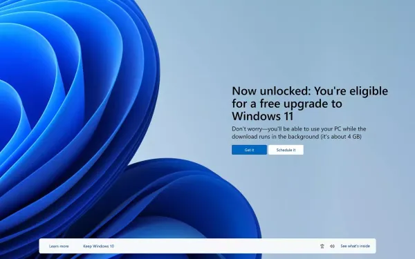 Пользователи Windows 10 видят навязчиваю рекламу с призывом перейти на Windows 11
