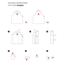 Сумка складная Mini maxi shopper oh yes Reisenthel