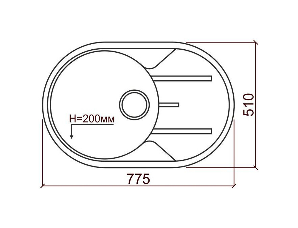 Кухонная мойка TOLERO R-116 (R-116 №923 (Белый))