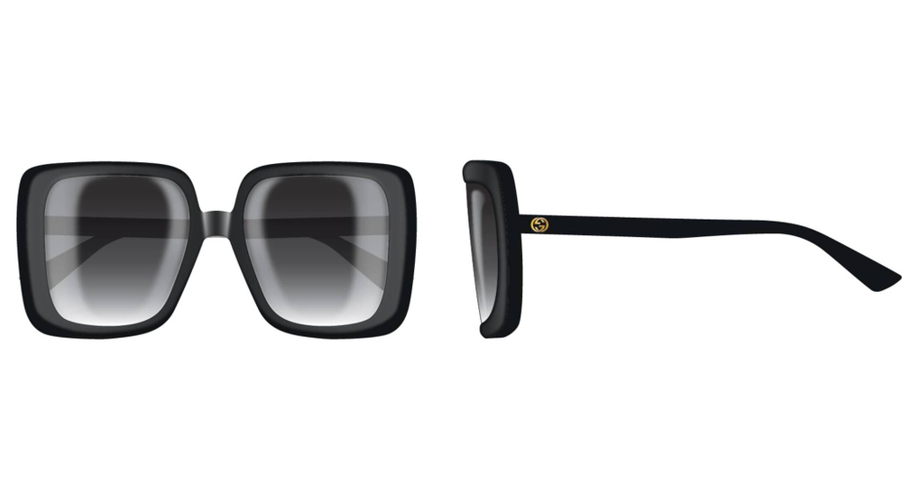 Солнцезащитные очки Gucci - черный(GG1314S)