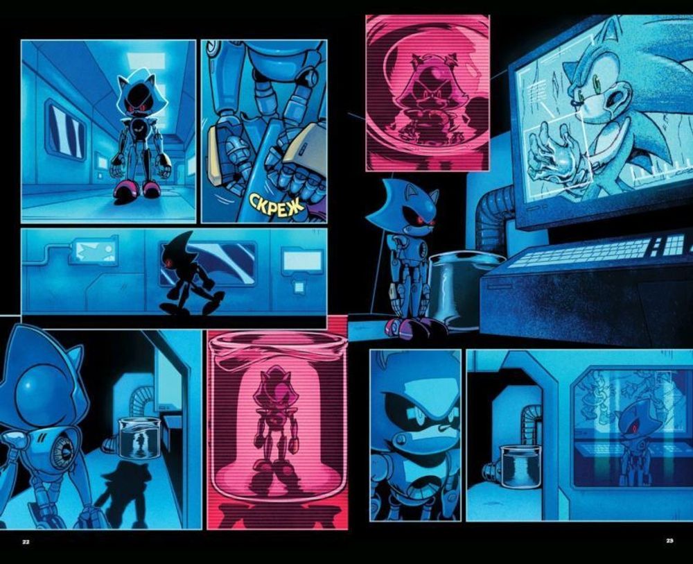 Комикс Sonic the Hedgehog. Том 8: Из ниоткуда. Перевод от Diamond Dust