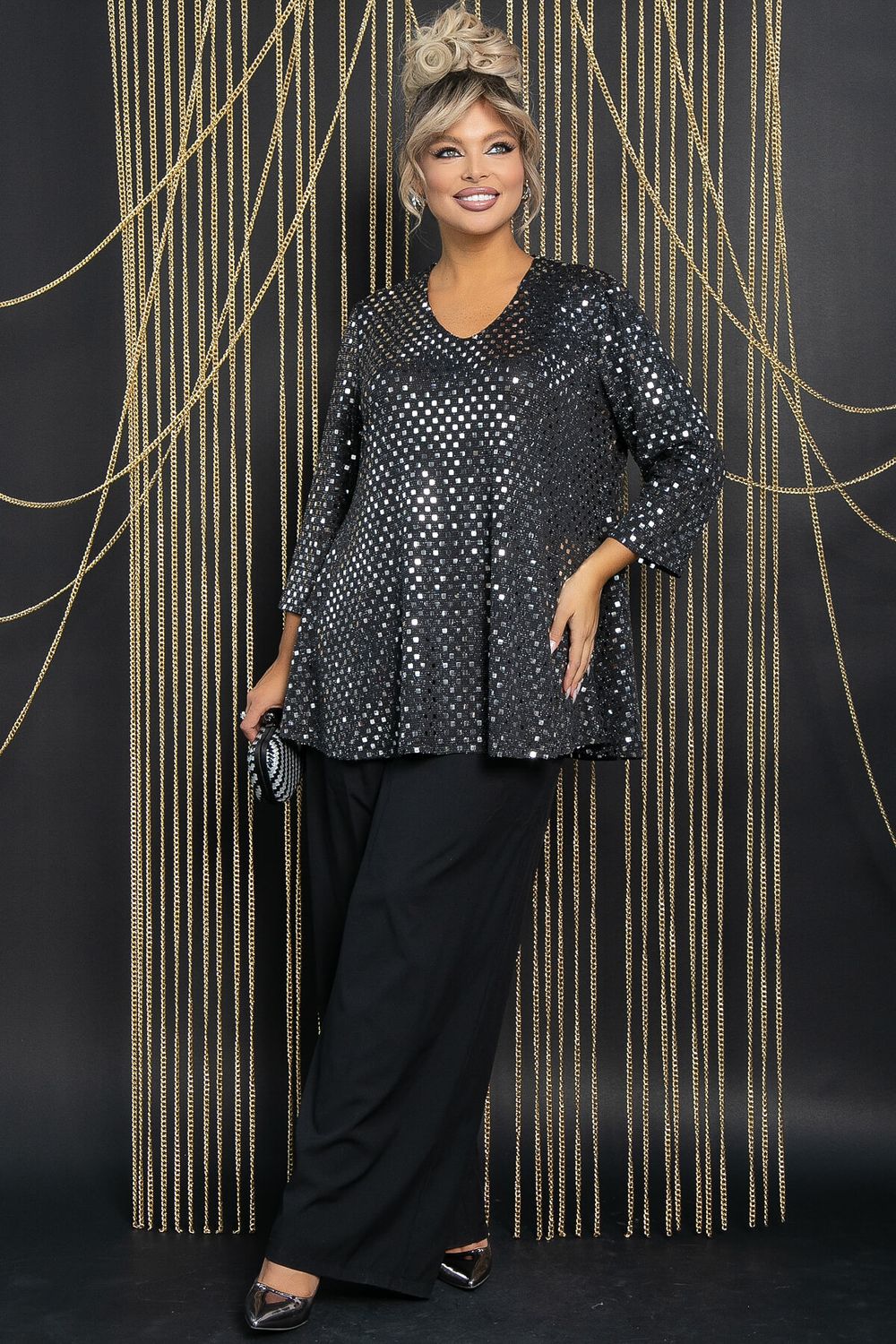 Туника Волшебница (серебро) Б11876 LT Collection