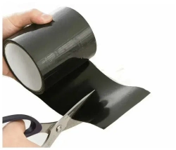 Клейкая лента, сверхпрочная армированная Flex Tape/ремонтная/сверхсильная/сварка/герметик/монтажная/усиленной фиксации/черная