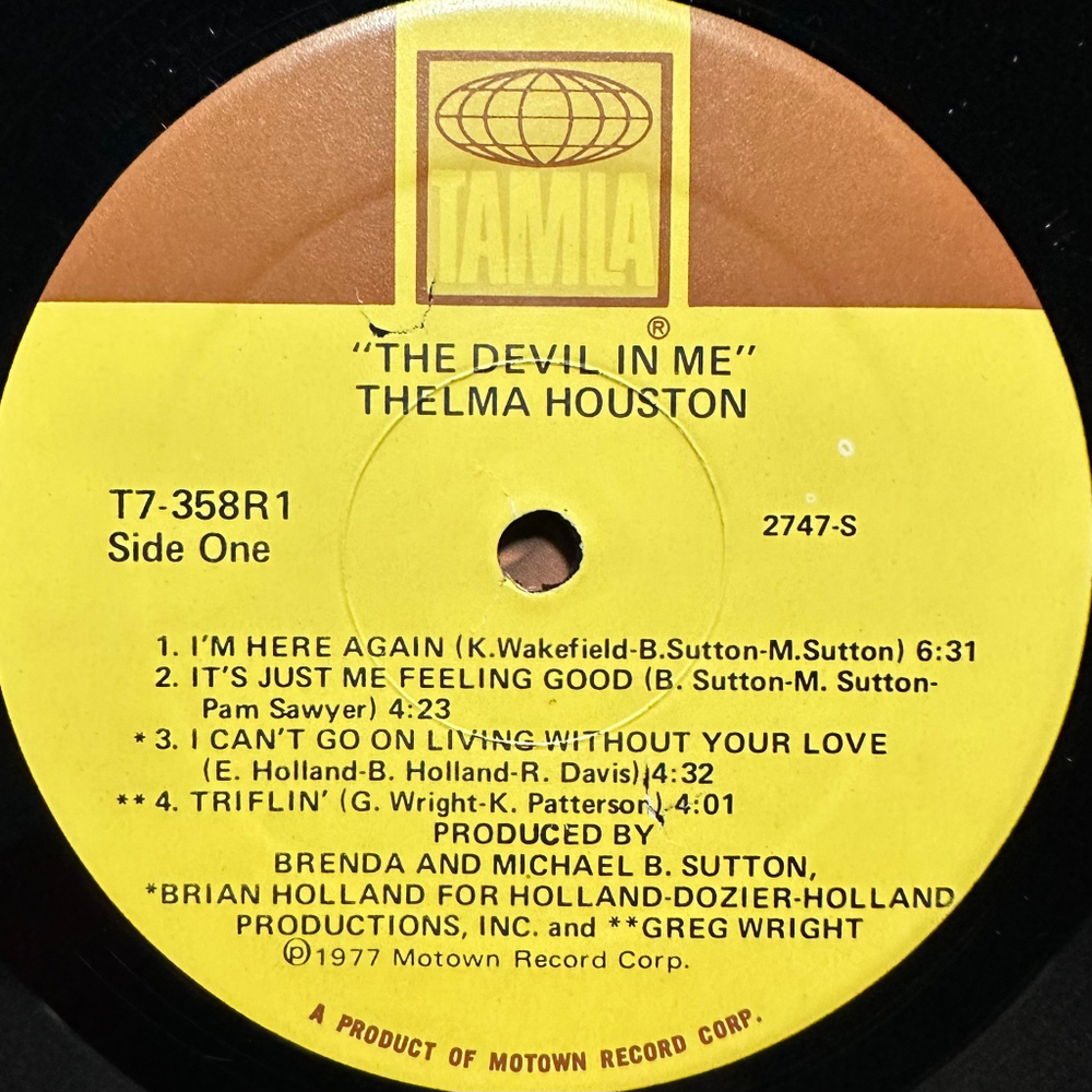 Thelma Houston - The Devil In Me (США 1977г.)