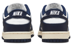 Кроссовки Nike Dunk Low "Midnight Navy And White" (Женская размерная сетка)