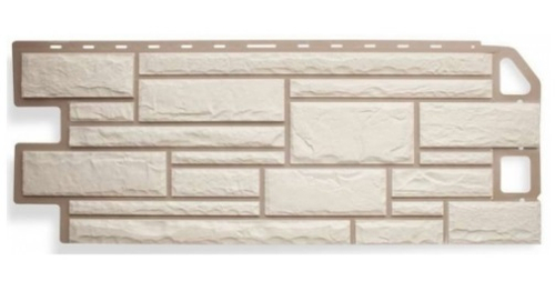 Панель цокольная Камень Белый 1,09*0,45 м