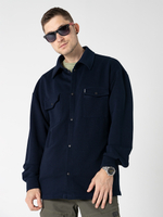 Рубашка трикотажная синяя Город Горький