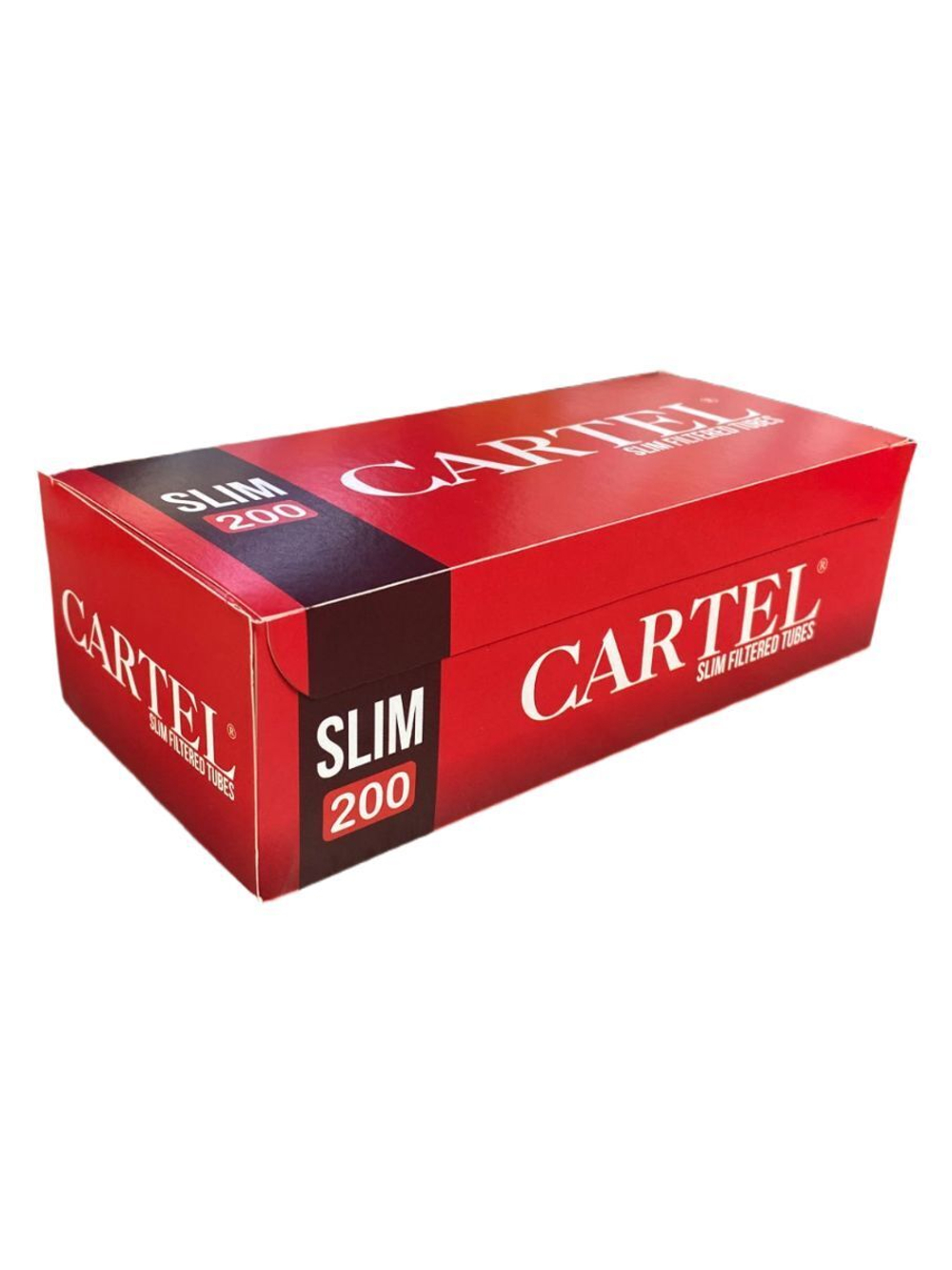 Гильзы для сигарет "Cartel" Slim Red 200шт