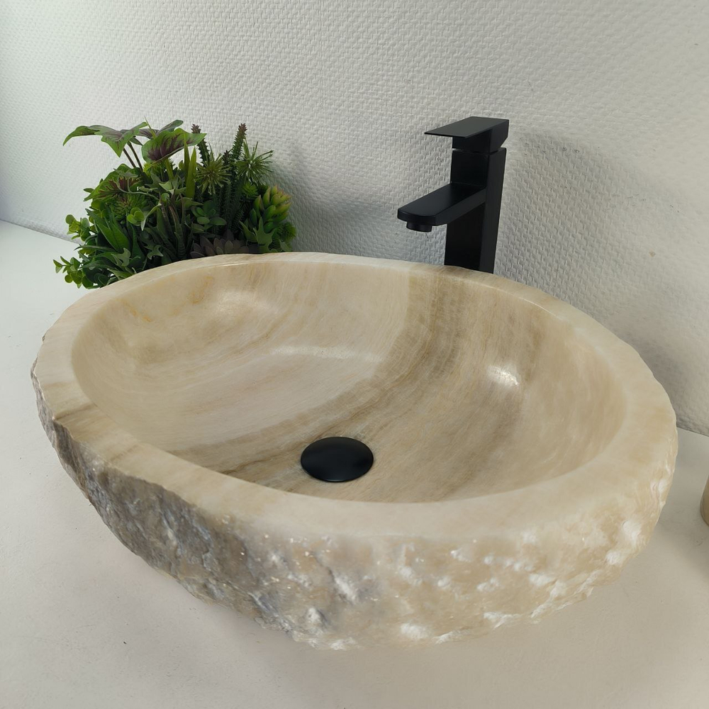 Раковина из оникса Erozy White EO-64268 52*43*15 0213