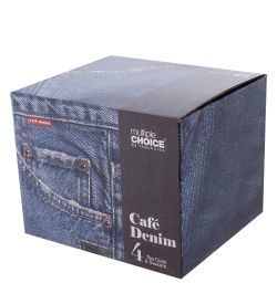 Topchoice TC-05 Чайный набор на две персоны «Джинсовая симфония» (Cafe denim)