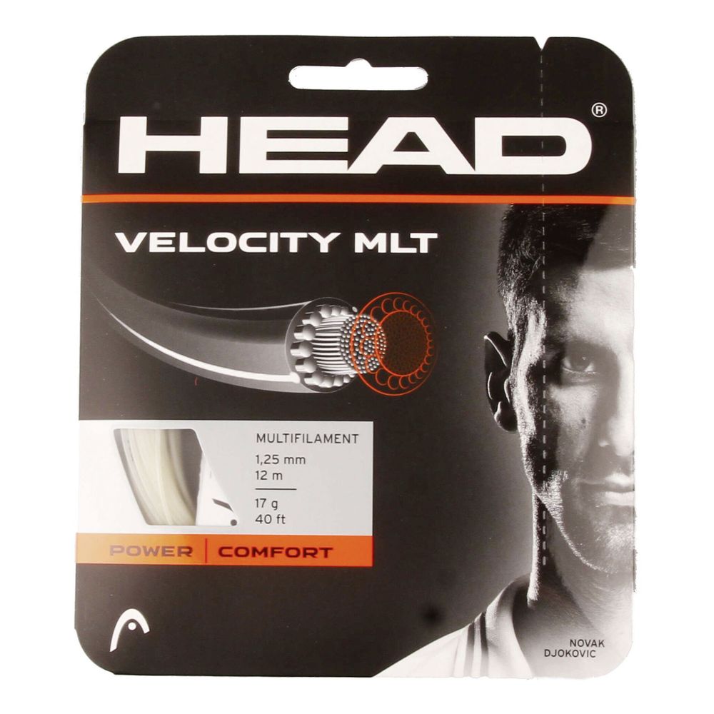 Струны теннисные HEAD Velocity MLT String Set 12m - Ecru